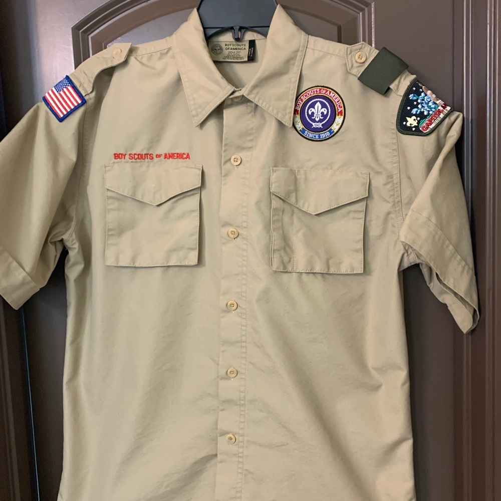 Boy Scouts uniform Class A shirt XL Youth